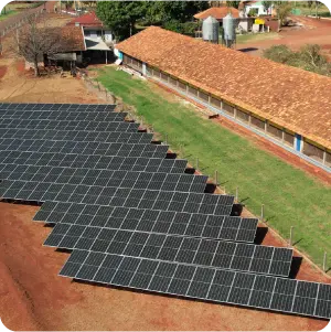 projeto de energia solar propriedade rural